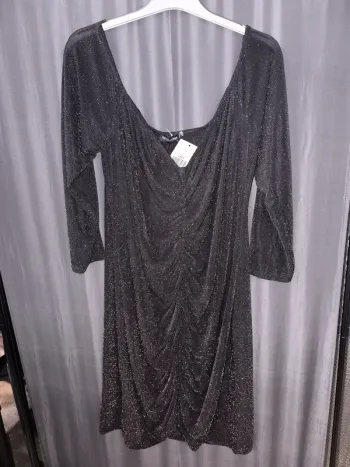 339734 haut noir/doré femme 52