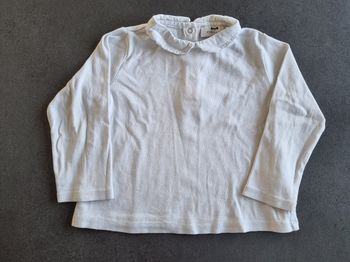 T-shirt manches longues Cyrillus 24 mois 