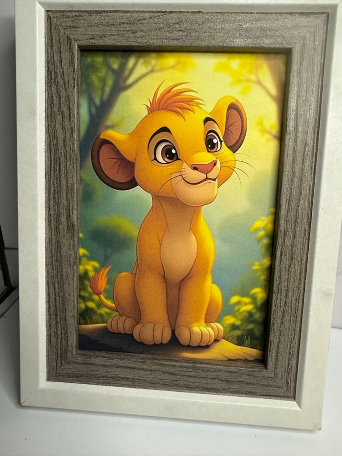 Affiche roi lion