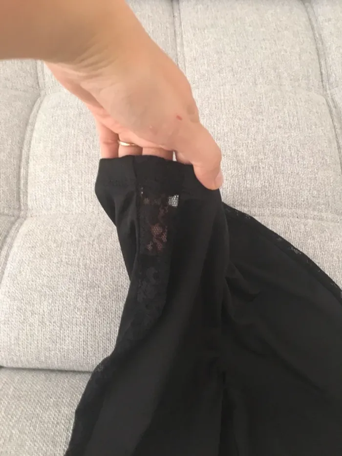 Legging dentelle noire - photo numéro 5