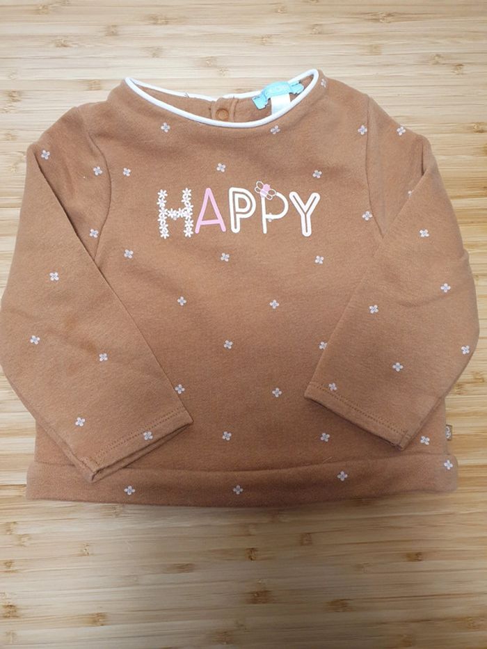 Sweat molleton Obaïbi 18 mois 80 cm