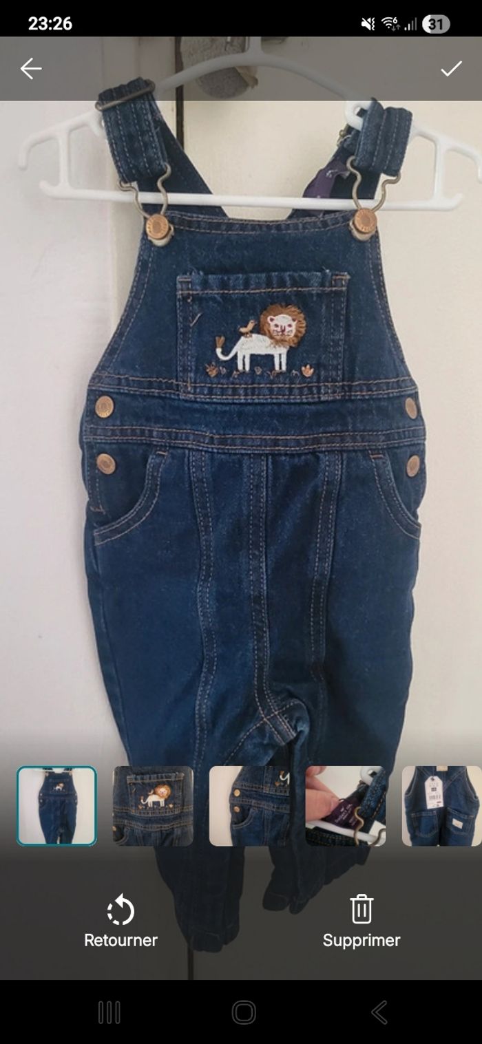 Salopette jean 👖 - photo numéro 6