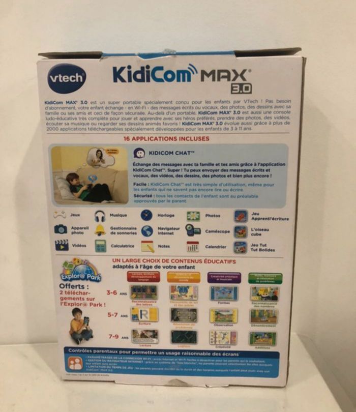 KidiCom MAX' 3.0  comme neuf. - photo numéro 3