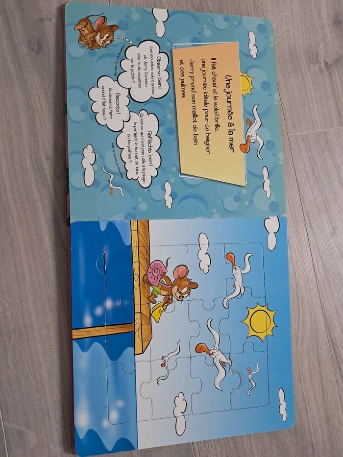 Livre puzzle Tom et Jerry - photo numéro 5