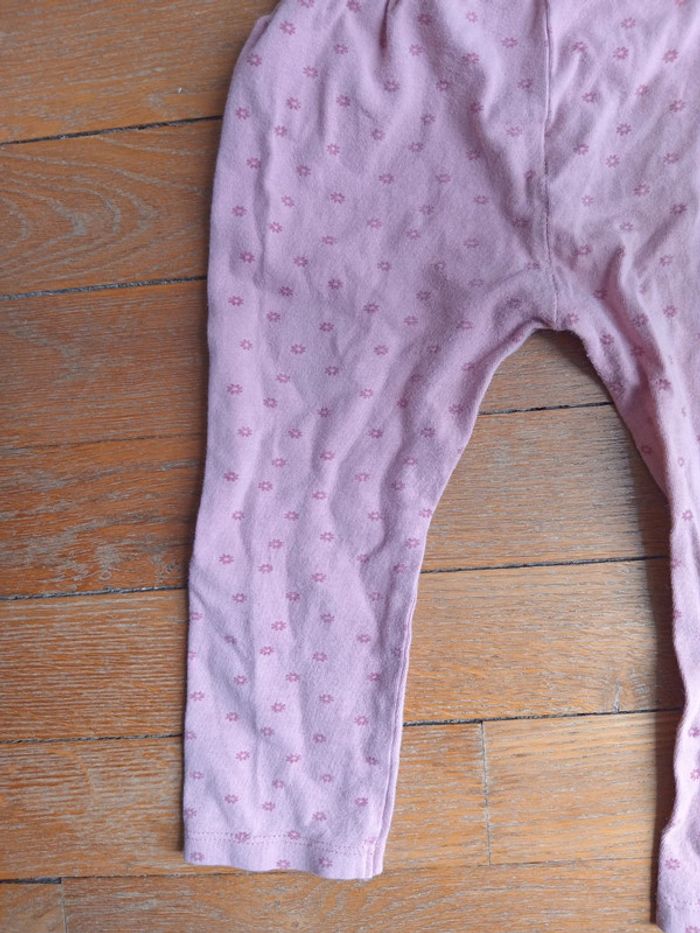 Legging fille rose fleurs 24 mois Fashion Private company - photo numéro 8