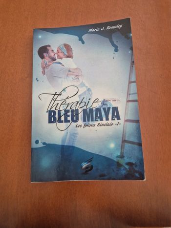 Livre thérapie bleu maya