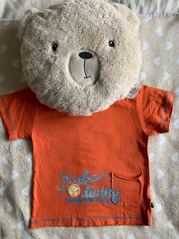 Teeshirt premaman 2 ans orange