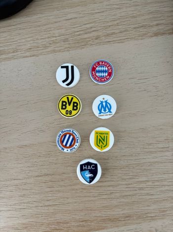 Perle en silicone - club de foot