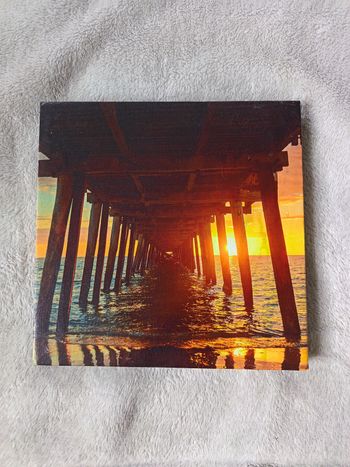 Cadre coucher de soleil