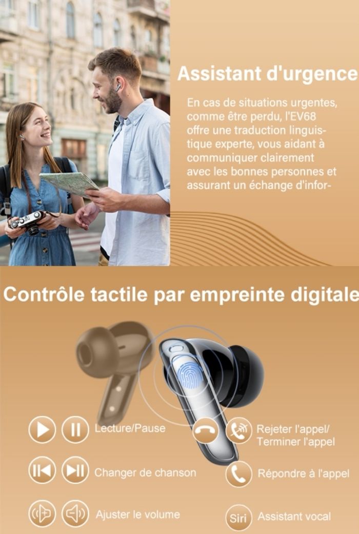 ÉCOUTEURS TRADUCTEUR AI - photo numéro 5