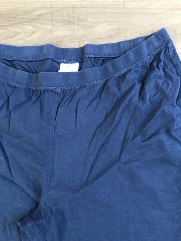Bas de pyjama Etam taille 40 bleu marine - photo numéro 2