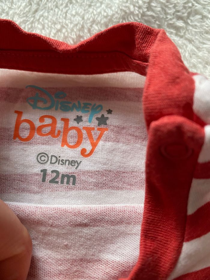 T-shirt ml 12 mois Mickey - photo numéro 3