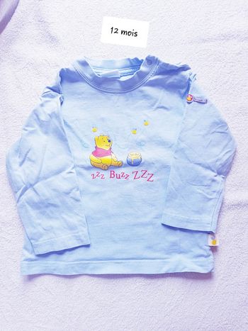 T-shirt Disney 12 mois