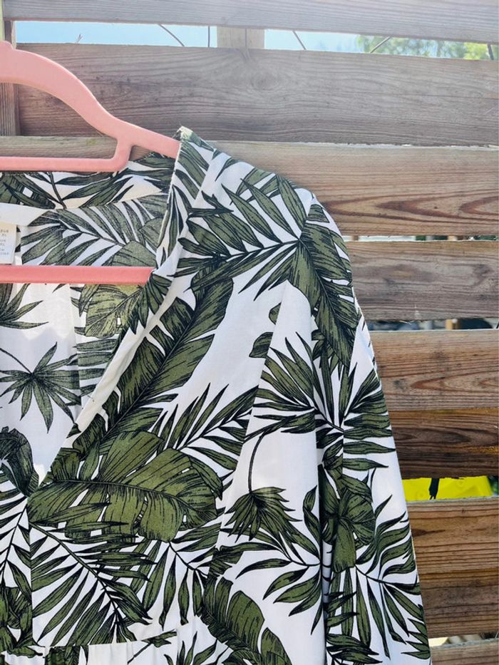 Robe à motifs feuilles - Taille XL - photo numéro 6