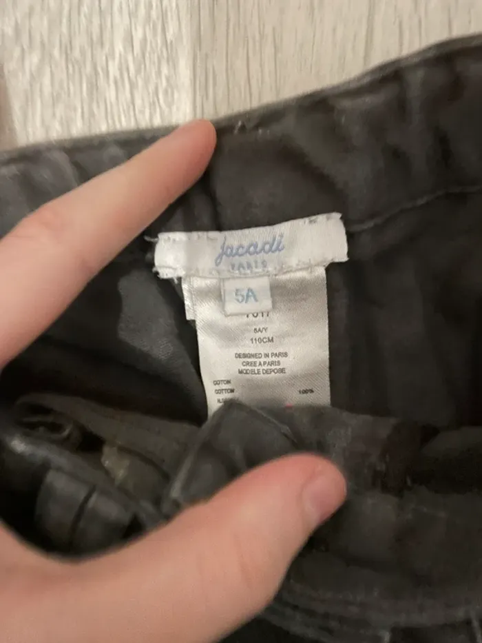Short Gris Jacadi Fille - photo numéro 3