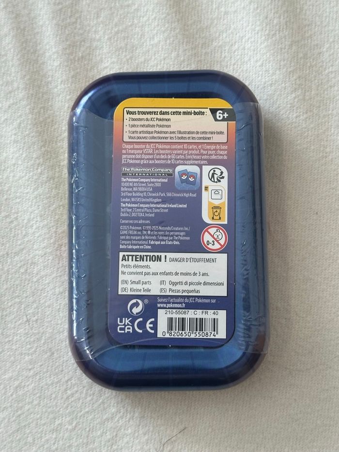 Mini Tin Kanto Pokémon – Pikachu – Neuf scellé - photo numéro 2