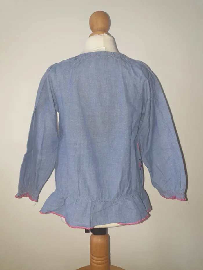 Blouse fleurie 3 ans - photo numéro 2