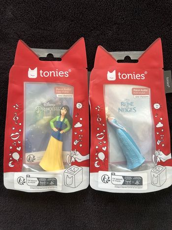 LOT TONIES MULAN + REINE DES NEIGES