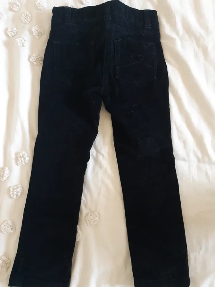 Pantalon velours fille - photo numéro 2