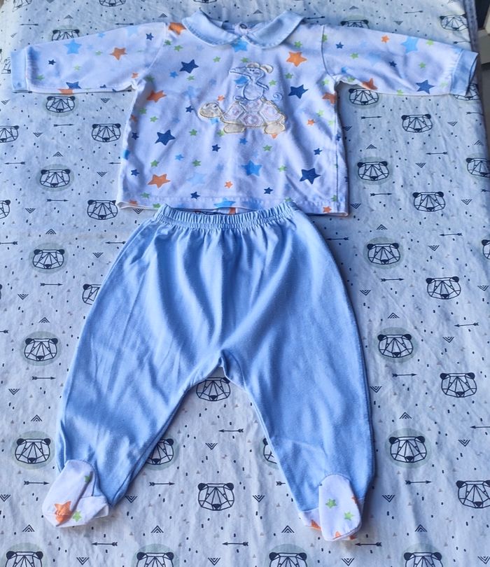 Lot de pyjamas léger taille 6 mois - photo numéro 5