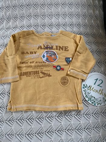 T-shirt manches longues 12 mois