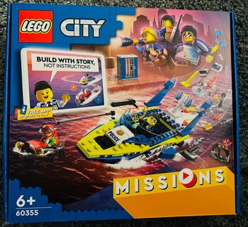 Lego 60355 les missions des détectives de la police sur l’eau