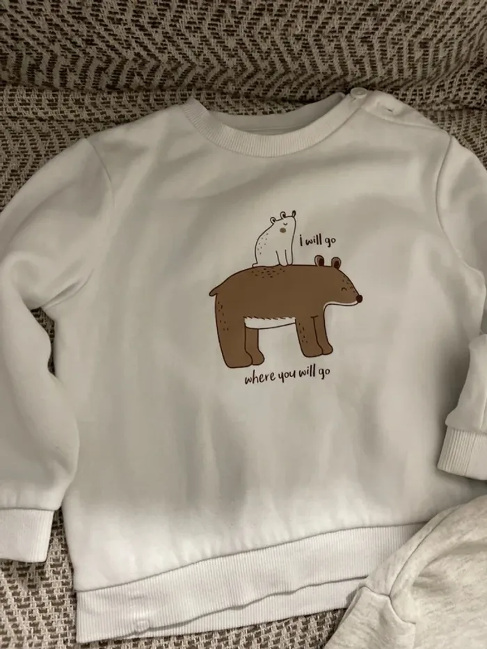Lot de 5 sweat 24 mois - photo numéro 4