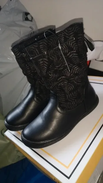 Bottines noires gemo