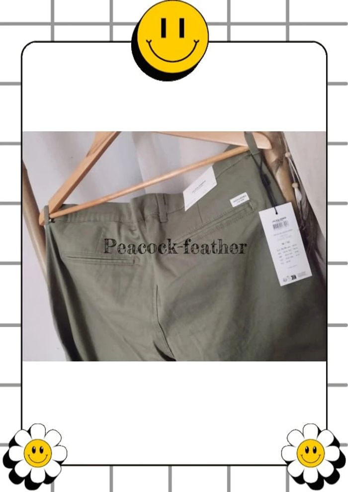 Pantalon kaki Jack et Jones neuf étiqueté 36 32 - photo numéro 6