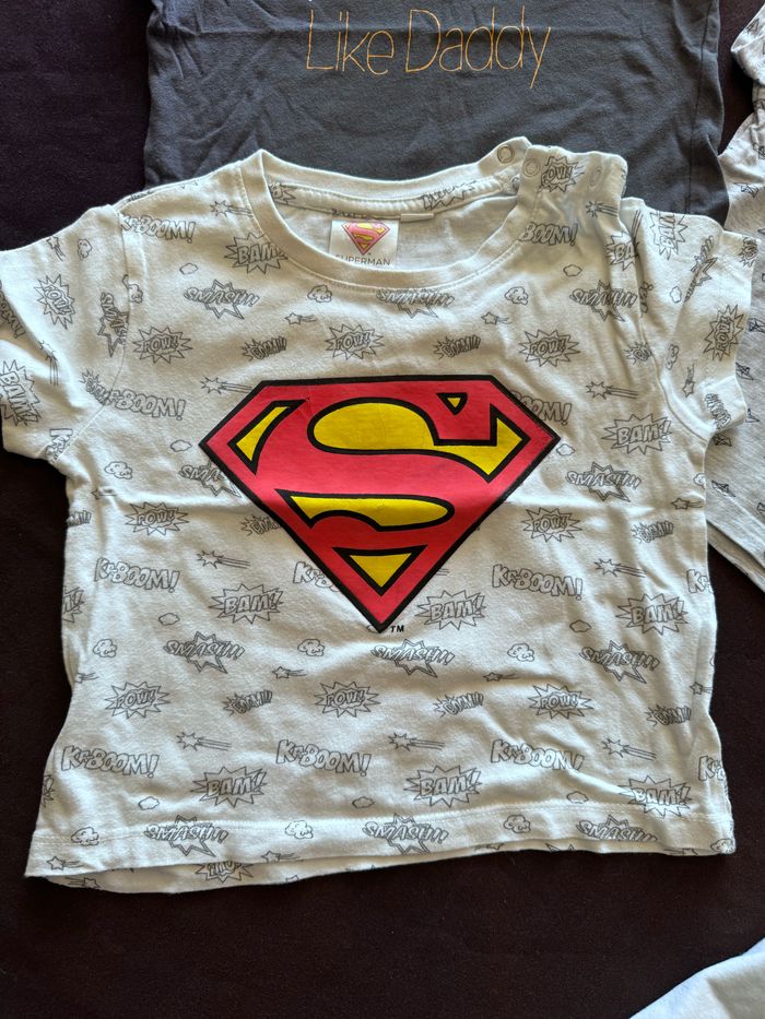 Lot 5 t-shirt été 18 mois Superman - photo numéro 4