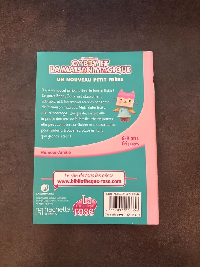 Bibliothèque rose - Gabby chat un nouveau petit frère - photo numéro 2