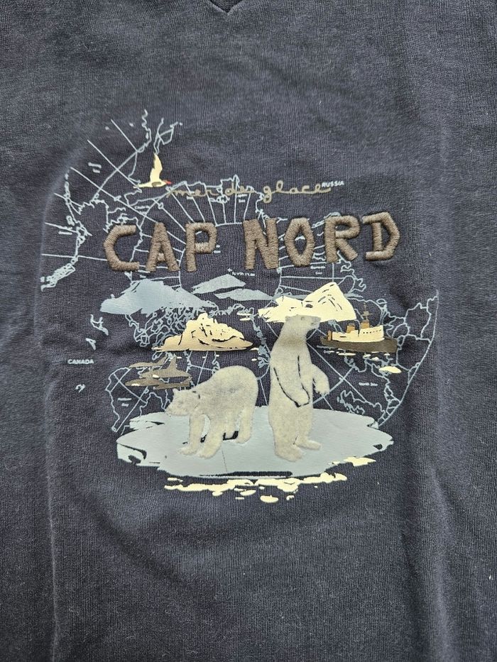 T.shirt manches longues bleu marine Sergent Major 3 ans - photo numéro 2