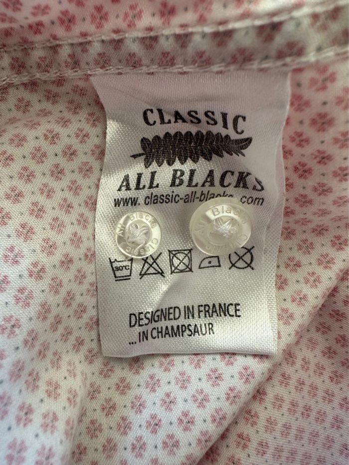 Chemise All Blacks Rugby - photo numéro 7