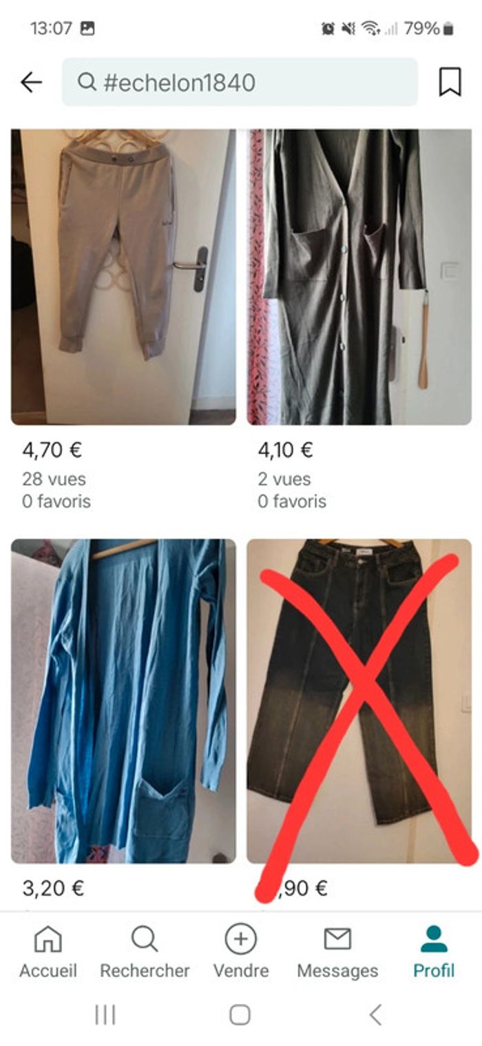 Lot de 40 vêtements taille 40 - photo numéro 13