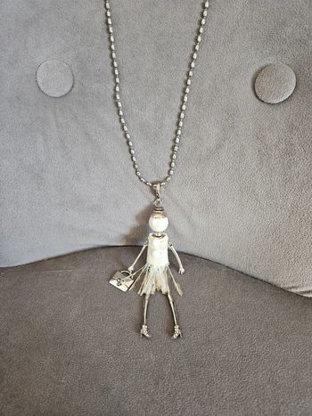 Collier long poupée lol bijoux