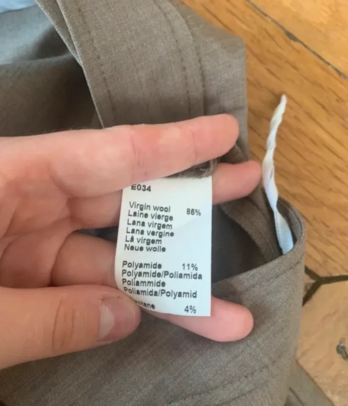 Pantalon de costume marron glacé - photo numéro 7