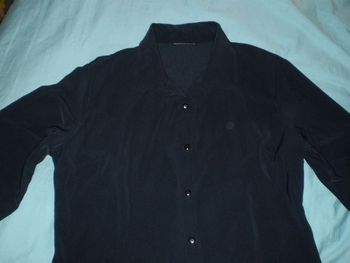 chemise marine foncé t 44 d'hiver