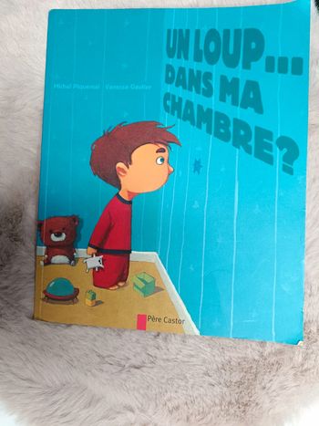 Livre enfant💙 un loup dans ma chambre