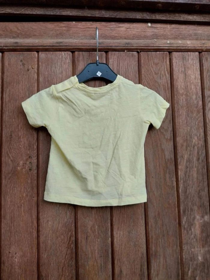 Tee-shirt bébé garçon 9.12 mois zara boy - photo numéro 2