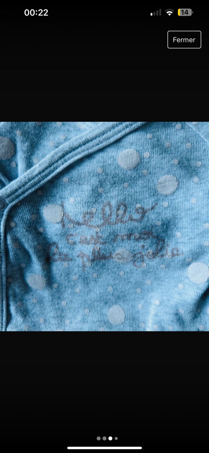 Lot de bodies bébé fille - photo numéro 3