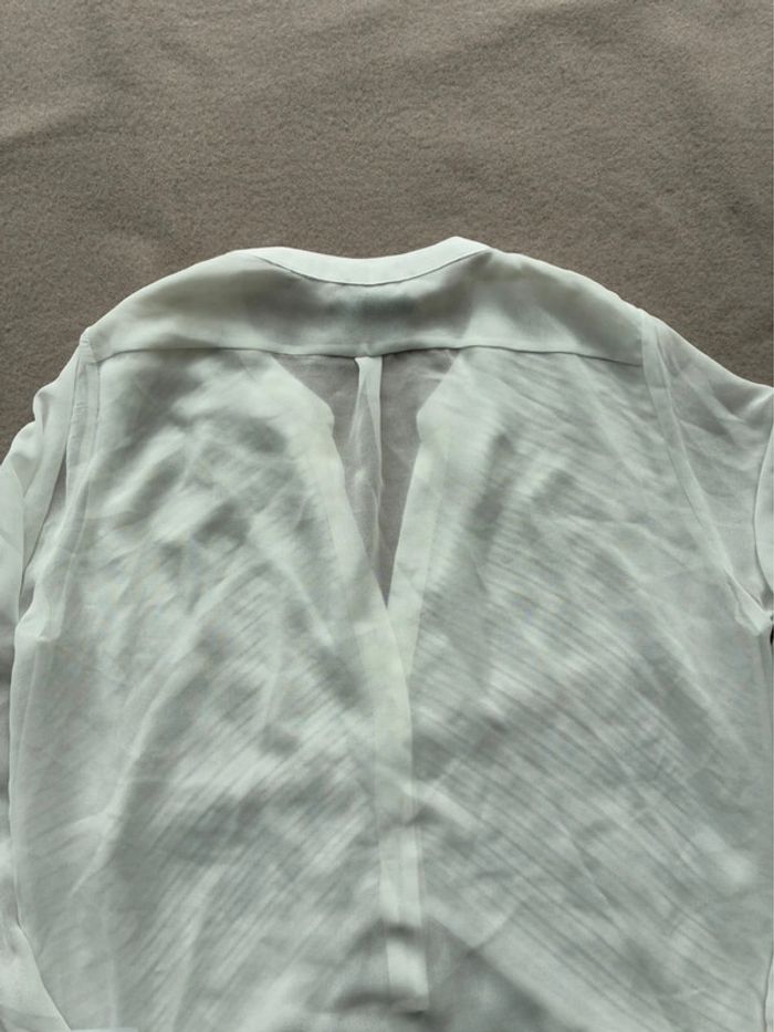 Chemise femme transparente blanche Sandro taille 1 en parfait état - photo numéro 17