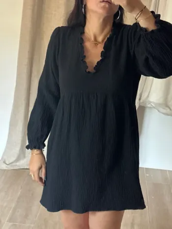 Robe L gaze de Cotton