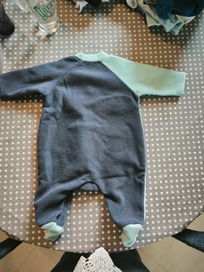Pyjamas polaire 3 mois 60cm - photo numéro 4