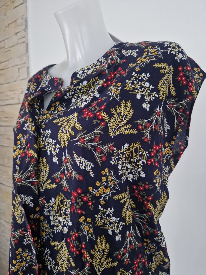 Ensemble bleu marine fleurie Balsamik - photo numéro 2