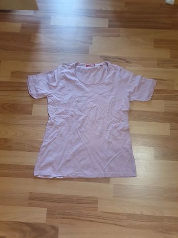 tee shirt 100% coton rose St oliver