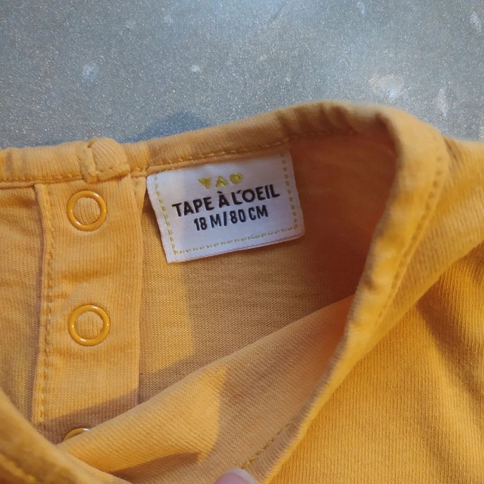 T-shirt manches longues 18 mois fille Tape à l'oeil - photo numéro 4