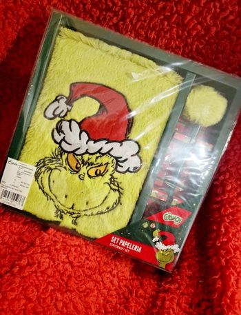 Grinch carnet et stylot