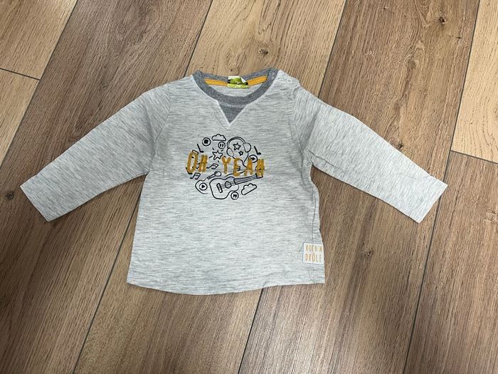 T-shirt manches longues 6 mois