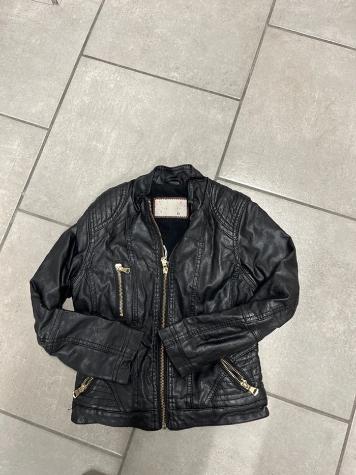 Veste simili cuir