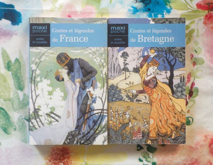 CONTES ET LEGENDES DE FRANCE et CONTES ET LEGENDES DE BRETAGNE